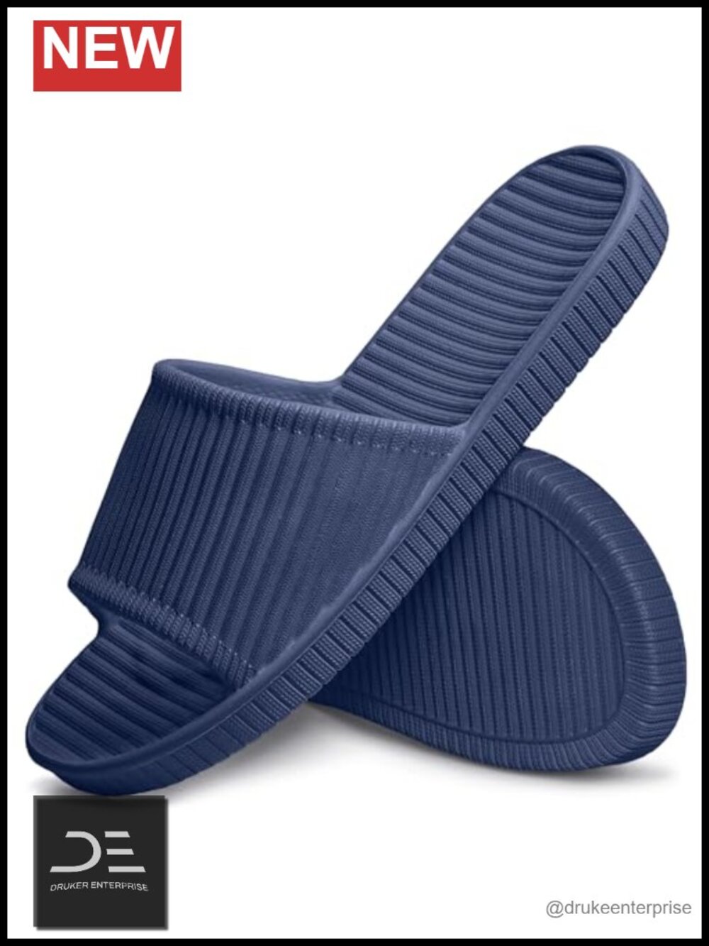 Women Men Shower Shoes Slippers Non-Slip Indoor Bathroom Slides EVA